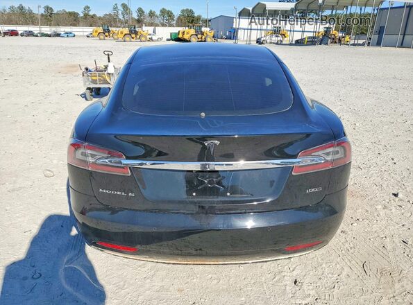 5YJSA1E23HF202575 2017 TESLA MODEL Черный Вид сзади