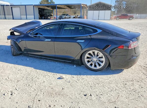 5YJSA1E23HF202575 2017 TESLA MODEL Черный Задняя левая четверть