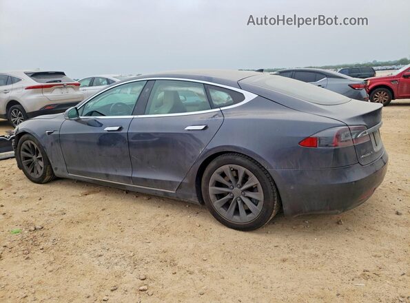 5YJSA1E24JF263228 2018 TESLA MODEL Серый Задняя левая четверть