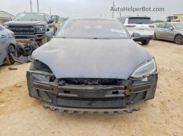5YJSA1E24JF263228 2018 TESLA MODEL Серый Вид спереди