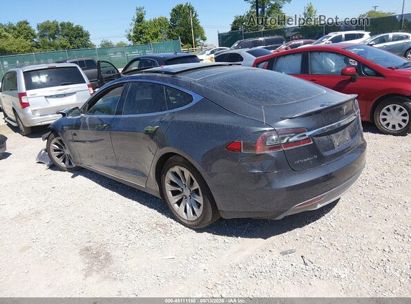 5YJSA1E28GF134093 2016 TESLA MODEL S Серый Задняя левая четверть