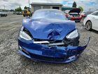 2016 Tesla Model S Синий vin: 5YJSA1E29GF147547