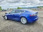 2016 Tesla Model S Синий vin: 5YJSA1E29GF147547