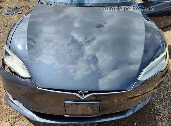 5YJSA1E29HF209031 2017 TESLA MODEL Gray Widok wnętrza z tyłu