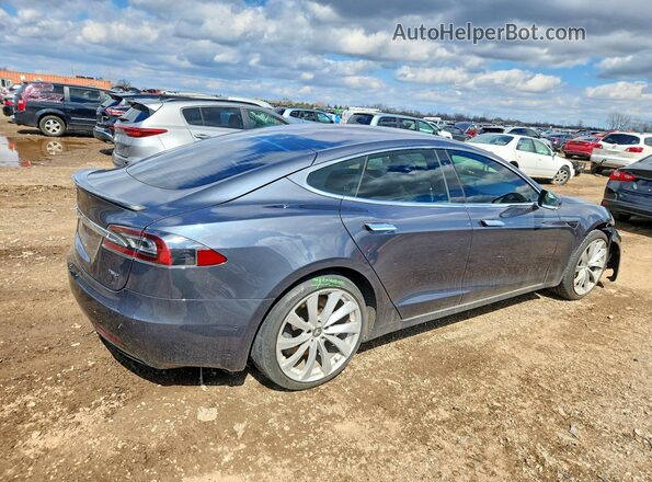 5YJSA1E29HF209031 2017 TESLA MODEL Gray Tył prawy