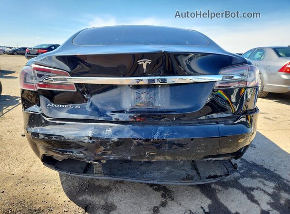 5YJSA1E2XHF190831 2017 TESLA MODEL Black Vista trasera