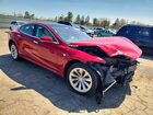 2017 Tesla Model S Красный vin: 5YJSA1E2XHF198587
