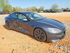 2021 Tesla Model S Серый vin: 5YJSA1E50MF455695