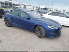 2021 Tesla Model S Long Range Dual Motor All-wheel Drive Blue vin: 5YJSA1E53MF438986