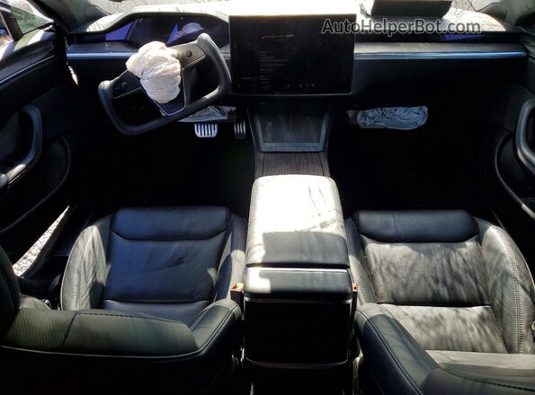 5YJSA1E53NF460844 2022 TESLA MODEL Угольный Вид панели приборов