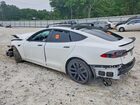 2021 Tesla Model S White vin: 5YJSA1E55MF456146