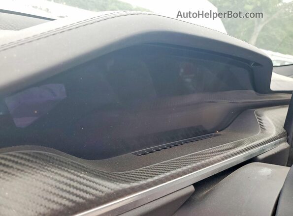 5YJSA1E55MF456146 2021 TESLA MODEL White Вид щитка приладів