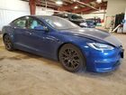 2021 Tesla Model S Синий vin: 5YJSA1E58MF455380