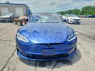 2021 Tesla Model S Blue vin: 5YJSA1E63MF434221