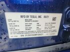 2021 Tesla Model S Blue vin: 5YJSA1E63MF434221