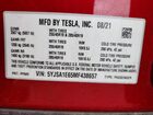 2021 Tesla Model S Red vin: 5YJSA1E65MF438657