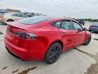 2021 Tesla Model S Red vin: 5YJSA1E65MF438657