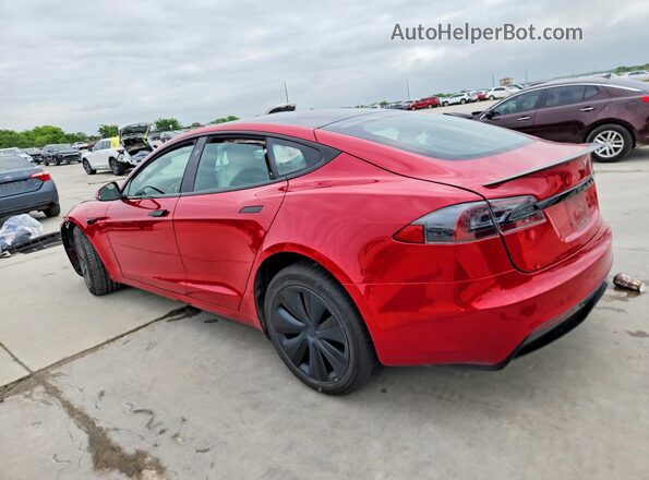 5YJSA1E65MF438657 2021 TESLA MODEL Red Trasero izquierdo