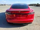 2022 Tesla Model S Красный vin: 5YJSA1E66NF460796