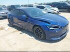 2022 Tesla Model S Plaid Tri Motor All-wheel Drive Blue vin: 5YJSA1E68NF487031