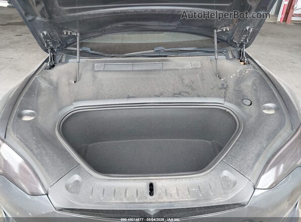 5YJSA1E69MF429458 2021 TESLA MODEL S Gray Widok z tyłu