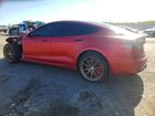 2021 Tesla Model S Красный vin: 5YJSA1E6XMF441750