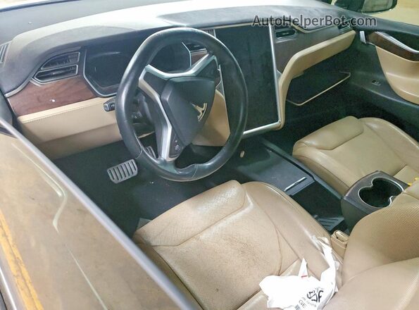 5YJXCAE4XGFS00192 2016 TESLA MODEL Black Vista del salpicadero