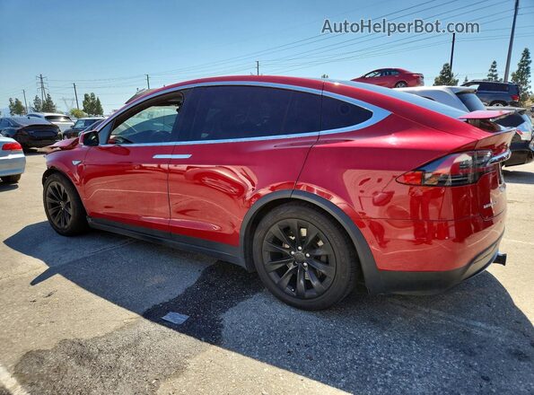 5YJXCBE22GF012352 2016 TESLA MODEL Red Tył lewy
