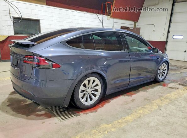 5YJXCBE25HF043595 2017 TESLA MODEL Серый Задняя правая четверть