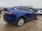 2016 Tesla Model X Синий vin: 5YJXCBE26GF012001