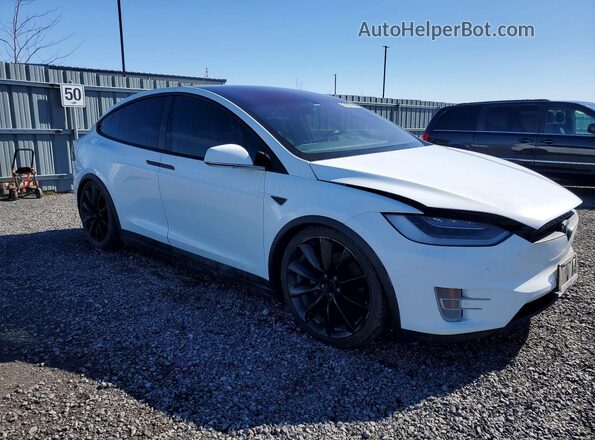 5YJXCBE27GF021807 2016 TESLA MODEL Белый Передняя правая четверть