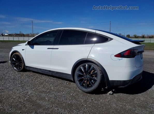 5YJXCBE27GF021807 2016 TESLA MODEL Белый Задняя левая четверть