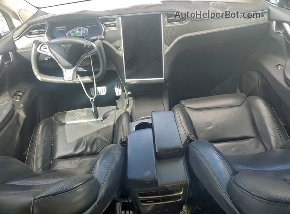5YJXCBE40GFS00191 2016 TESLA MODEL Угольный Вид панели приборов