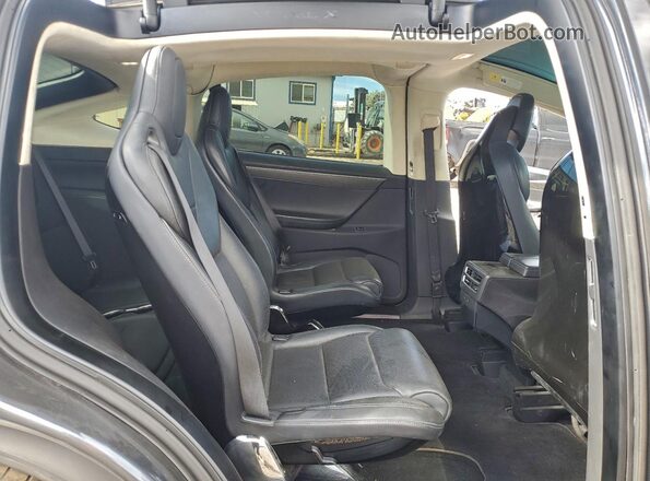 5YJXCBE40GFS00191 2016 TESLA MODEL Угольный Вид задних сидений