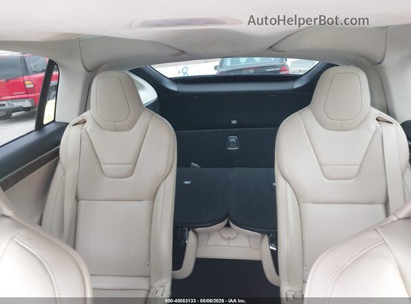5YJXCBE44GF006750 2016 TESLA MODEL X Синий Вид наклейки с VIN-кодом