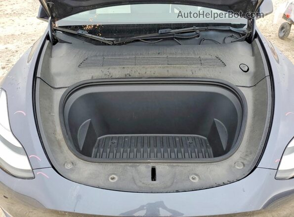 5YJYGAEE2MF295120 2021 TESLA MODEL Серый Вид задней части салона