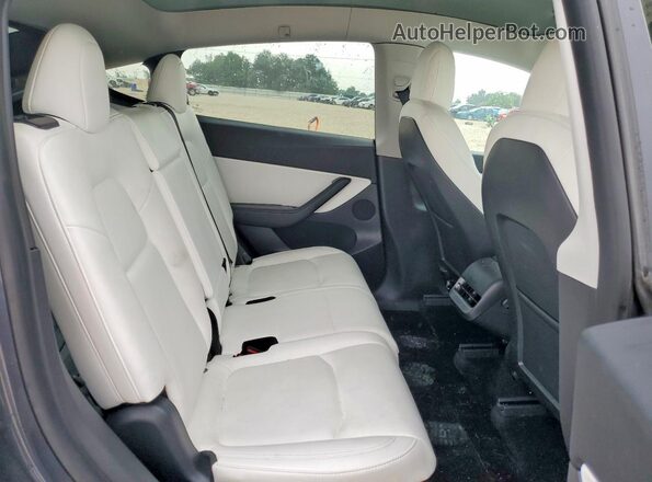 5YJYGAEE2MF295120 2021 TESLA MODEL Серый Вид задних сидений