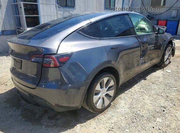 5YJYGAEE3MF234276 2021 TESLA MODEL Серый Задняя правая четверть