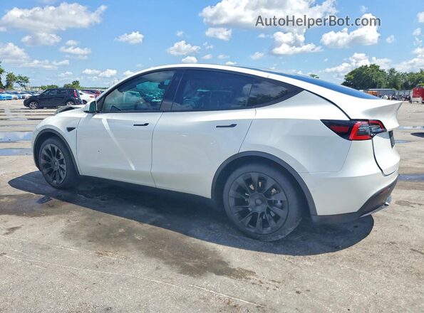 5YJYGAEE5MF138021 2021 TESLA MODEL White უკანა მარცხენა