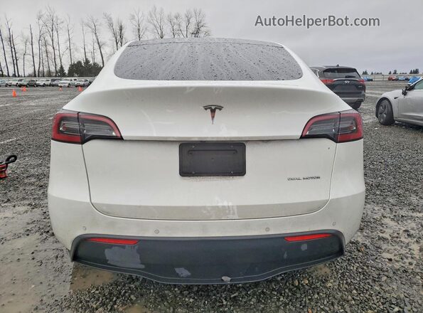 5YJYGAEE5MF196386 2021 TESLA MODEL White Vista trasera