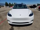 2021 Tesla Model Y Белый vin: 5YJYGAEE7MF273940