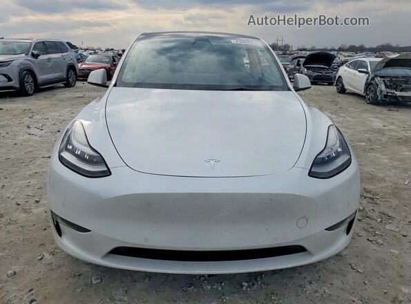 5YJYGDED0MF103718 2021 TESLA MODEL Белый Вид спереди