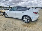 2021 Tesla Model Y White vin: 5YJYGDED5MF107358
