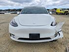 2021 Tesla Model Y White vin: 5YJYGDED5MF107358
