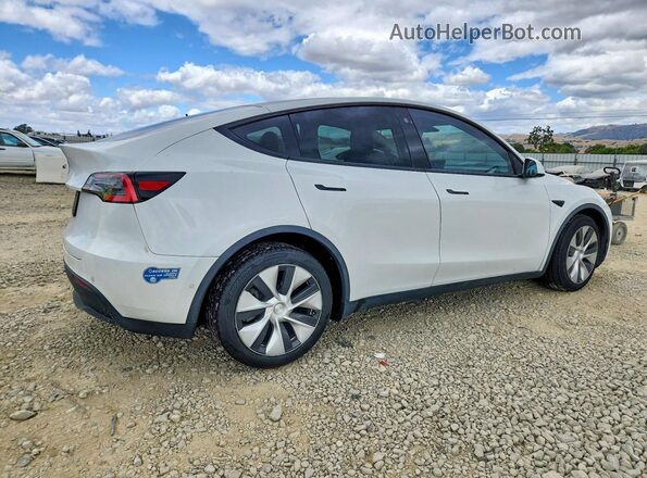 5YJYGDED5MF107358 2021 TESLA MODEL White Trasero derecho
