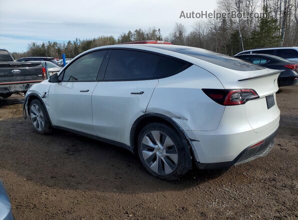 5YJYGDEE0MF194143 2021 TESLA MODEL Белый Задняя левая четверть