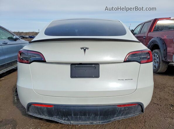 5YJYGDEE0MF194143 2021 TESLA MODEL Белый Вид сзади