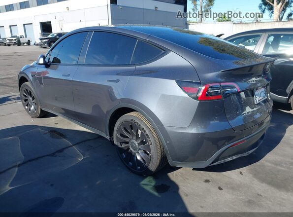 5YJYGDEE0MF285512 2021 TESLA MODEL Y Серый Задняя левая четверть