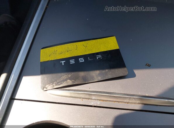 5YJYGDEE0MF285512 2021 TESLA MODEL Y Серый Вид панели приборов