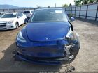 2020 Tesla Model Y Long Range Dual Motor All-wheel Drive Blue vin: 5YJYGDEE1LF046016